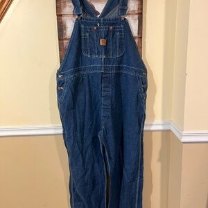 NWOT Vintage Big Ben by Wrangler Denim Overalls Jc Penny 50x32 Made in USA